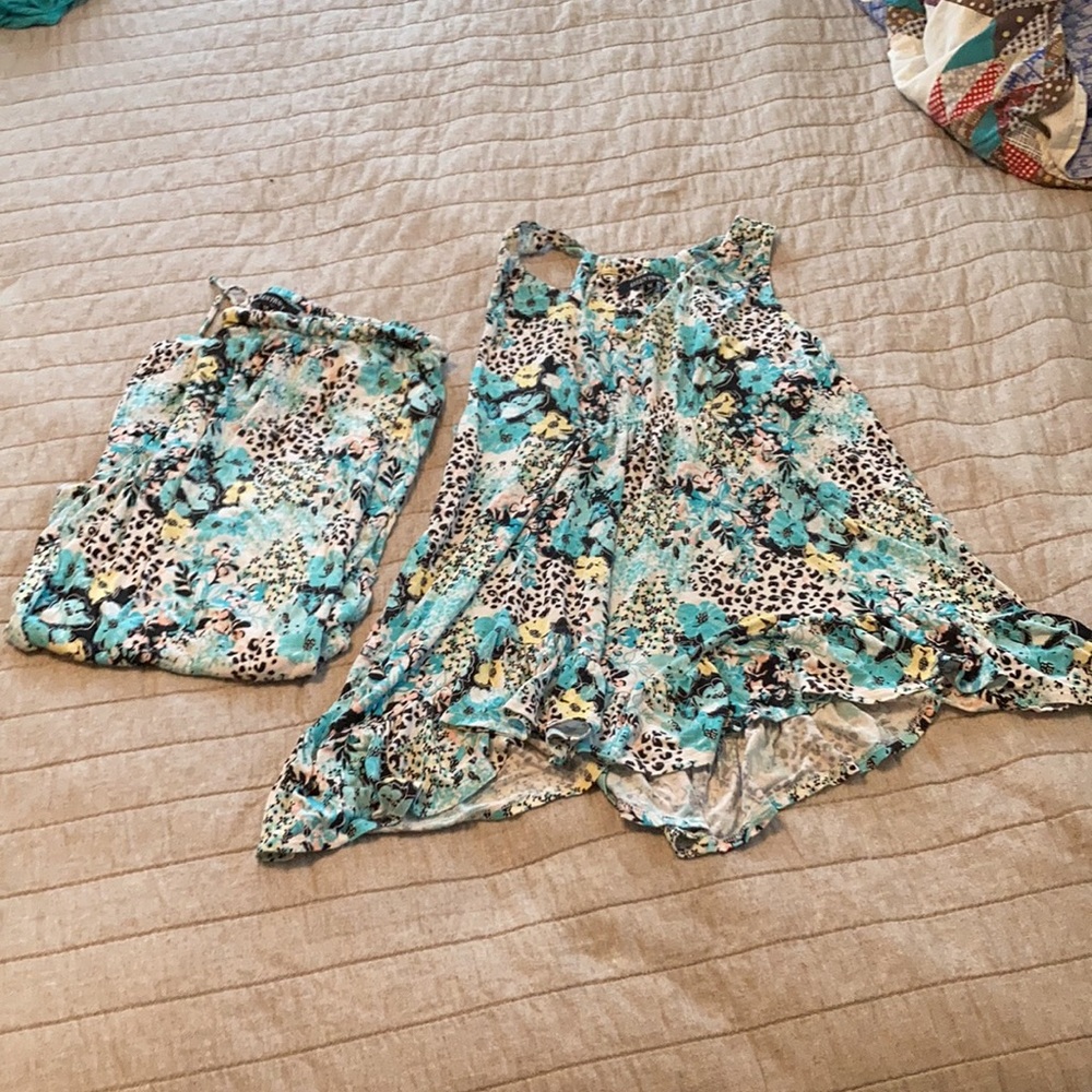 Printed pj set
